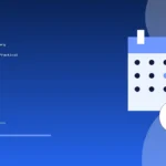 Relationship Anniversary Calculator guide with calendar and clock illustration